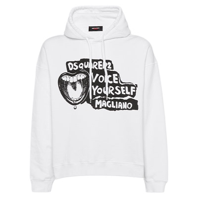 DSQUARED2/D2次方 2025秋冬Magliano系列 男士时尚连帽卫衣