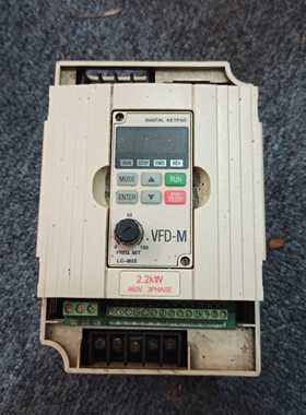议价拆机台达M系列2.2KW变频器，VFD022M43B，功能包