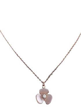 小众精致百搭贝壳花朵项链现货