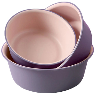 洁丽雅洗衣盆家用脸盆大小号加厚耐用塑料洗脸盆子学生宿舍洗脚盆