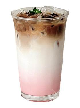 简约玻璃咖啡杯家用拿铁饮品杯子