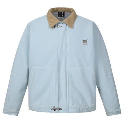 MEDM美式休闲翻领棉衣棉服