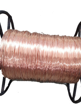 diy电工裸铜线4.0毫米12.5平方线