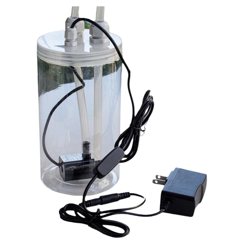 DIY电脑手机设备水冷循环水箱水桶水泵USB水管套装散热包邮5v 12v