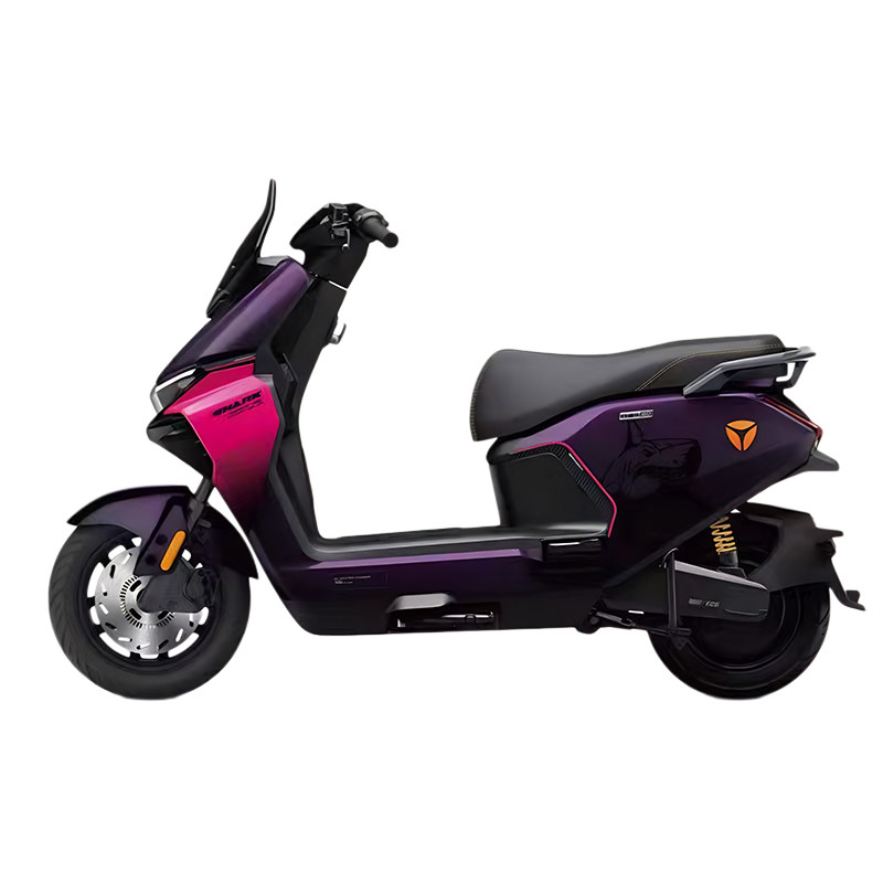 雅迪冠能白鲨二代90S电动摩托车大功率豪华72V智能长续航代步电摩