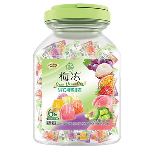 【溜溜梅 梅冻桶】蒟蒻吸吸果冻6味NFC果浆鲜榨办公休闲零食小吃