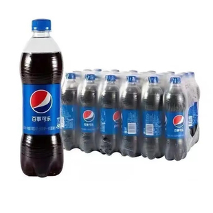百事可乐600ml*24瓶原味汽水碳酸饮料