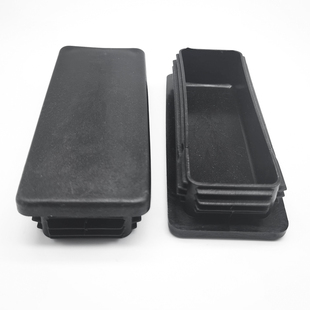 方管堵头内塞50*120方塞5X12公分黑色堵头50x120铝管塞盖子