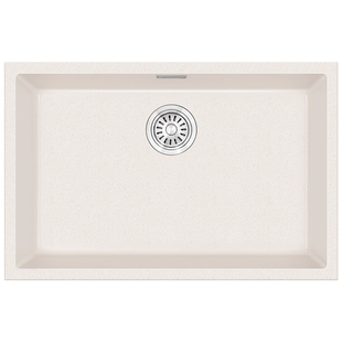 科恩纳D1石英石水槽厨房洗菜盆花岗岩洗碗槽台下盆水池大单槽奶油