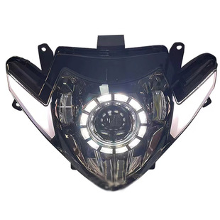 铃木gsx250改装配件赛道风挡下唇定风翼后视镜风刀天使眼大灯总成