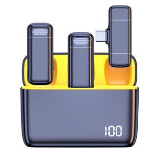 无线麦克风领夹式收音麦器直播主播录音设备夹领式手机拍视频口播