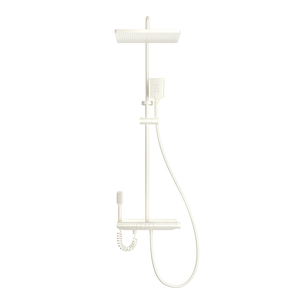 德国皇谷卫浴白色数显恒温淋浴花洒套装浴室家用沐浴全铜淋雨花洒