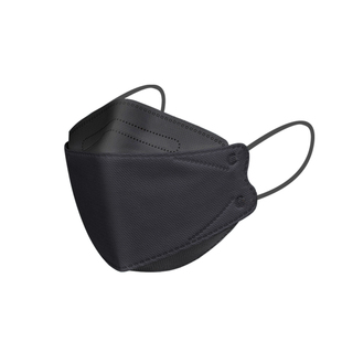 kn95口罩立体3d女高颜值秋冬季黑色2024新款一次性鱼嘴柳叶防尘男