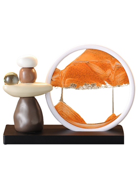 创意轻奢沙漏流沙画摆件