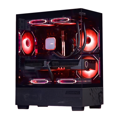 MSI/微星海景房整机R7 9700X/RTX5070Ti/5060Ti/RX9070XT独显台式组装电脑三角洲行动游戏电竞主机DIY组装机