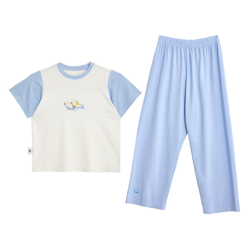 好孩子莫代尔凉感男女童家居服