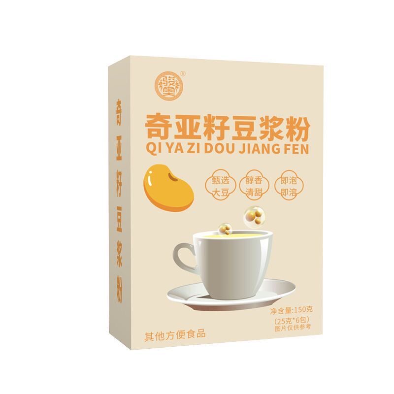 奇亚籽豆浆粉即冲饱腹代餐