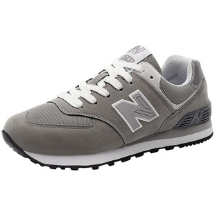 运动鞋男款新百伦正品2026新款春季网面透气574男士轻便跑步鞋女