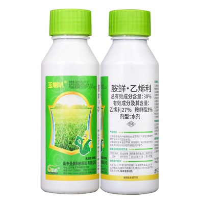 30%胺鲜酯乙烯利玉米茎秆粗壮缩节控旺抗倒伏矮壮调节生长农药