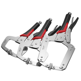 德力西大力钳c型木工夹子固定器快速夹具夹紧器万用大力夹钳工业