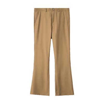 男士英伦韩版阔腿免烫百搭西裤