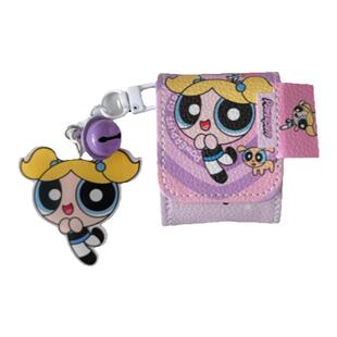 辣妹卡通飞天小女警适用苹果耳机保护套airpods4无线蓝牙耳机壳三代airpodpro2二代ipod耳机套airpods3耳机包