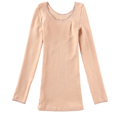 肤色舞蹈打底衫广场舞丝袜紧身衣