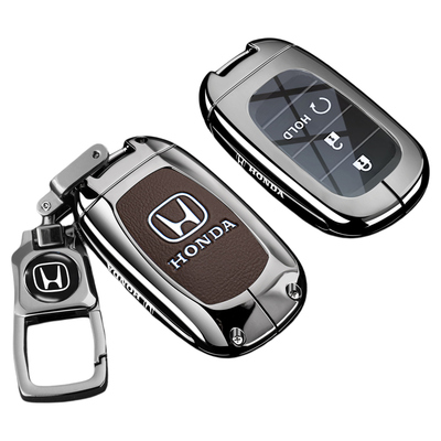 本田CRV专用锌合金皮革款钥匙套