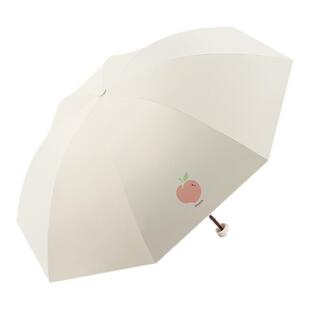 天堂伞防晒防紫外线太阳伞小巧便携折叠黑胶遮阳伞女晴雨两用雨伞