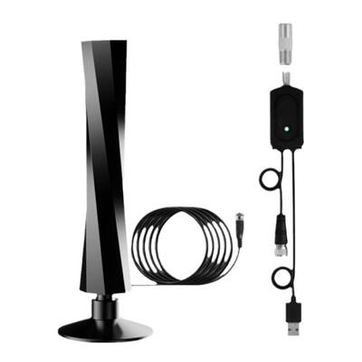 五楼起窗台阳台小蛮腰摆件电视天线3.5米精致dtmb地面天线HDTV