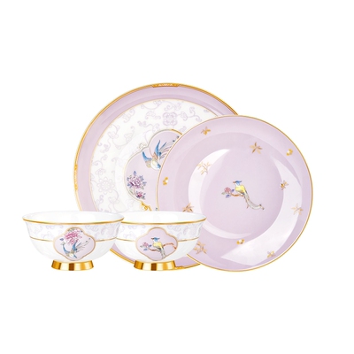 故宫淘宝玉堂富贵餐具套装乔迁