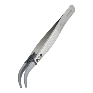 VETUS 硅胶防静电镊子耐高温防滑软头光学镜片半导体晶圆珠宝夹子