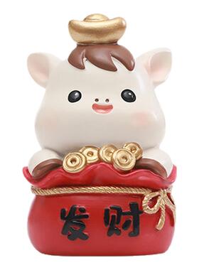 马年本命年国潮摆件树脂创意摆设