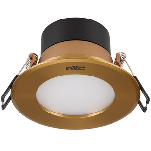 雷士照明led筒灯三段调光调色温NLED91525 9153 91535 9154钛古铜