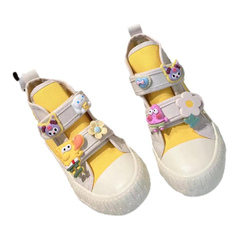 女童帆布鞋休闲日常春秋