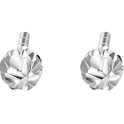 梦金园小圆豆设计养耳棒白金耳饰