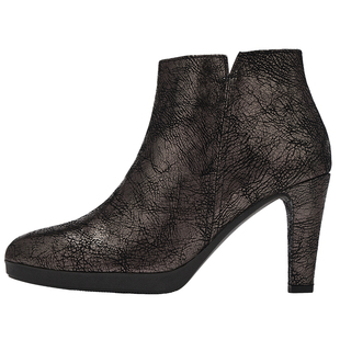 Gabor德国嘉步35890靴子 侧拉链光面高跟时装靴