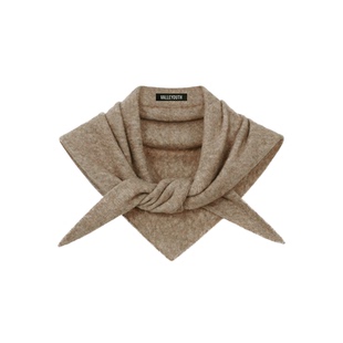 鑫星 复古法绣手工钉珠软糯羊毛秋冬百搭三角领围巾 山谷少年原创