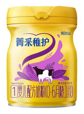 完达山1段婴幼儿牛奶粉罐装