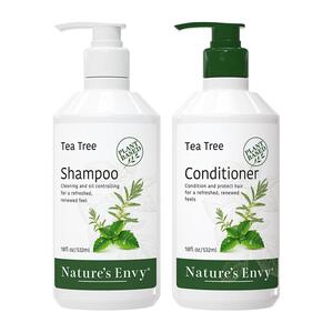 天然之扉茶树清爽洗发露护发乳