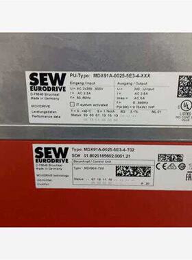 议价德国赛威SEW变频器逆变器伺服控制M系列MM22D-503-00 1821504
