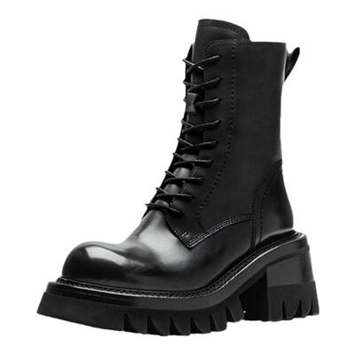 THIRTYMORE厚底英伦风短靴