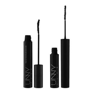 unny睫毛膏防水纤长卷翘不晕染加拉长定型打底极细好用双头黑棕色