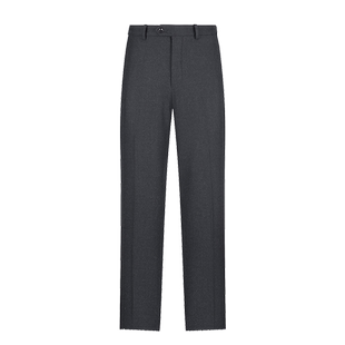 【特价】Alfieri艾法利商务直筒休闲裤青年修身透气男士商务长裤