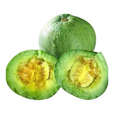 东北正宗现摘头茬香甜绿宝石甜瓜