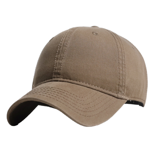 水洗纯棉棒球帽男士女士通用款帽子酒红粉色橘红咖啡色软顶鸭舌帽