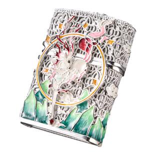 Zippo打火机正品暗恋镀金珐琅彩外壳官方旗舰店限量版送男友礼物