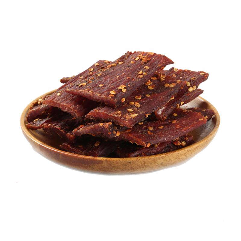 风干猪肉干手撕猪肉脯麻辣五香辣四川小吃超干风干肉干巴网红零食