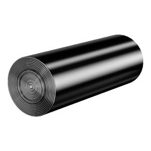 加厚垃圾袋手提式家用厨房办公室厨余平口一次性背心式黑色塑料袋