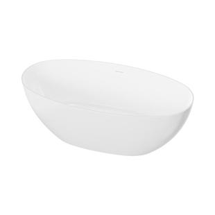 九牧独立式人造石浴缸家用泡澡保温移动浴盆舒适大浴盆YC1系列